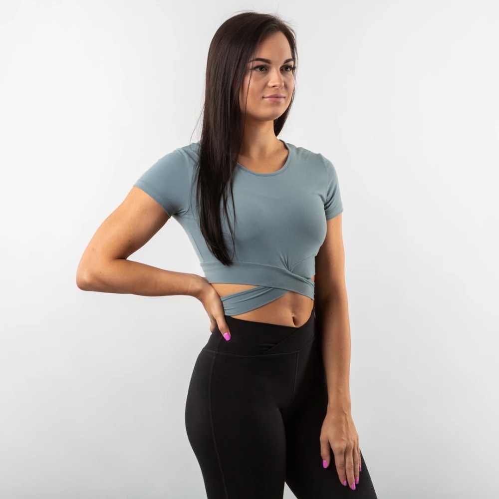 Alphalete ultra soft tie top
